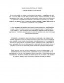 SALIDA CASA EDITORIAL. EL TIEMPO