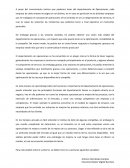 El departamento de operaciones