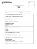 Prueba Lectura complementaria “Tomasito” 1°Básico