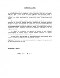 Informe determinacion rapidez de un cuerpo. Página 1