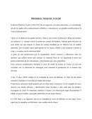 Frederick taylor "Padre de la administración Científica"