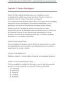 FACTORES PSICOLOGICOS EN LA PSICOLOGIA DE LA PERCEPCION