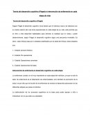 Teoría del desarrollo cognitivo (Piaget) e intervención de enfermería en cada etapa de vida
