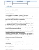 Actividades AICLE. Explicación del desarrollo de los principios AICLE