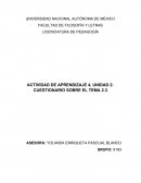 Actividad de aprendizaje Henry Wallon, Psicología y educación del niño