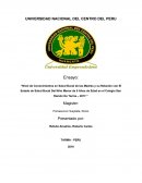 Nivel de Conocimientos en Salud Bucal de las Madres y su Relación con El Estado de Salud Bucal Del Niño Menor de 5 Años de Edad en el Colegio San Ramón De Tarma – 2017