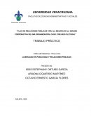 PLAN DE RELACIONES PÚBLICAS PARA LA MEJORA DE LA IMAGEN CORPORATIVA DE UNA ORGANIZACIÓN