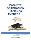 PAQUETE GRADUACION. HACIENDA EVENTOS