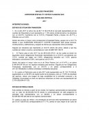 ANALISIS FINANCIERO AGPROCEM SPECIALITY COFFEE PLANADAS SAS