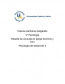 Reseña de consulta en pareja Summer y Tom