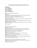 Dramatizado sobre enfermedades de transmisión sexual