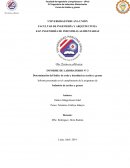 Determinación del Índice de yodo y densidad en aceites y grasas Informe presentado en el cumplimiento de la asignatura de Industria de aceites y grasas