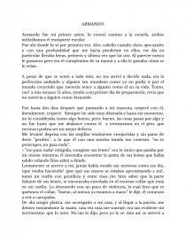 Armando fue mi primer amor. Página 1
