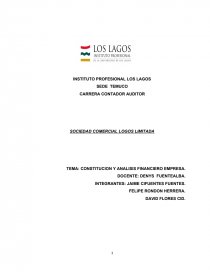 ANALISIS FINANCIERO ENSAYO. Página 1