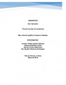 Avance de plan de marketing