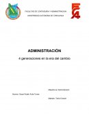 TOMA DE DECISIONES GERENCIALES. 4 generaciones en la era del cambio