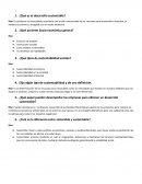 Desarrollo Sustentable. ¿Qué es el desarrollo sustentable?