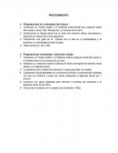 PROCEDIMIENTO. COLORACION DE GRAM