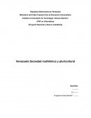 Venezuela Sociedad multietnica y pluricultural