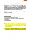 Ensayo “TIENDA TAMBO”