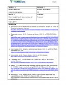 Elementos básicos de la economía y del comercio internacional