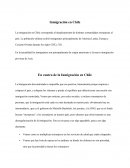 Inmigración en Chile
