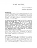 Fallas del Design Thinking
