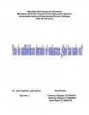 Uso de Antibióticos durante el embarazo