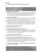 Cuestionario de quimica