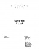 Sociedad actual