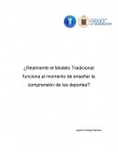 Modelo de comprension de la iniciacion deportiva