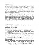 PRACTICA N4 LABORATORIO. Conocer las características químicas de la materia viviente