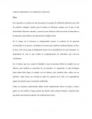 Aspectos importantes en la calidad de la educación
