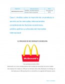 Fracaso de Mcdonald en Bolivia