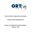 Teoría y diseño de programas de aprendizaje