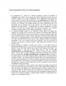 Pensamiento Crítico a la columna geológica