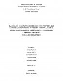 ELABORACION DE UN PURIFICADOR DE AGUA COMO PROPUESTA QUE SATISFAGA LAS NECESIDADES DE CONSUMO Y MEJORE LA CALIDAD DE VIDA EN LOS HOGARES DE LOS ESTUDIANTES Y PERSONAL DEL L.B ANTONIO LEMUS PEREZ