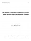 ¿Desde el punto de vista de Platón y Aristóteles, cómo podemos comprender el fenómeno del narcotráfico y qué soluciones propondrían estos filósofos para acabar con este problema?