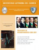 Coeficiente de interdependencia 1989 a 2018 Apertura comercial de México