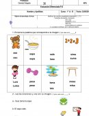 Prueba s-p Asignatura: Lenguaje y Comunicación