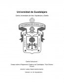 Ensayo sobre el Reglamento Orgánico de Guadalajara