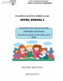 Planificacion semanal inicial