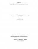 Sistema de distribución del producto o servicio Gestion de mercados