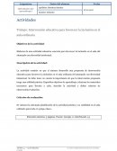 Intervención educativa para favorecer la inclusión en el aula ordinaria