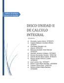 Disco de calculo Integrales