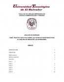 PRÁCTICA ANALÍTICA SOBRE LAS TÉCNICAS FINANCIERAS PARA EL ANÁLISIS DE RIESGO EN LAS INVERSIONES