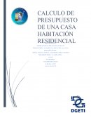 COSTOS EN LA CONSTRUCCIÓN