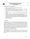 Guias de aprendizaje costear la cadena aprovisionamiento