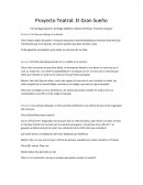 Proyecto Teatral: El Gran Sueño