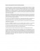 Resumen sobre proyección de elección alternativa productiva